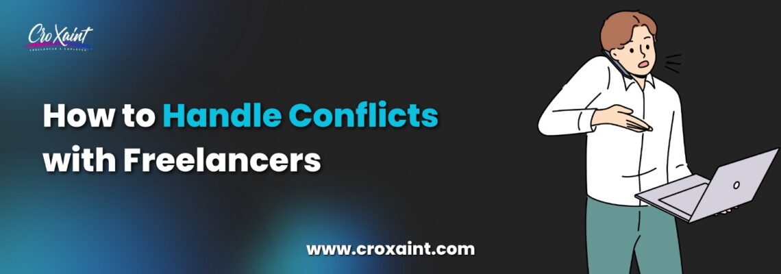 How to handle conflicts with freelancers